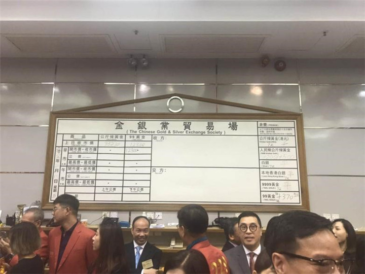 金荣中国出席金银业贸易场2019年新春开市仪