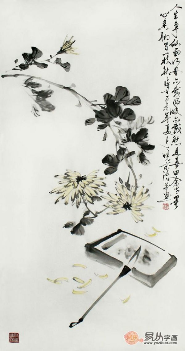 郑晓京写意花鸟画,充满诗意情怀