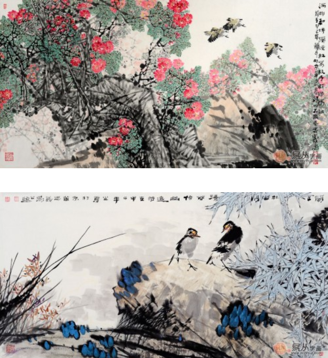 画家其人:王忠义,当代画坛花鸟画家实力派代表,1961年生于山东,1981